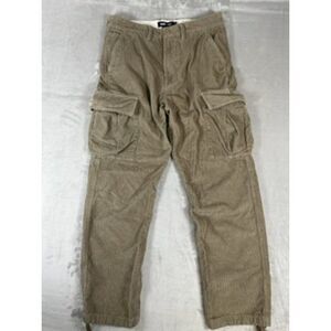 Vans Service Cargo Corduroy Loose Tapered Pants Size 31